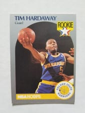 1990-91 Hoops Base Set Tim Hardaway #113 card