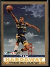 1992-93 Fleer Base Set Tim Hardaway #251 card
