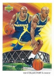 1992-93 Upper Deck Base Set Tim Hardaway #61 card