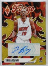 2023-24 Panini Phoenix Fuego Autographs Tim Hardaway #FA-THW card