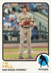 2022 Topps Heritage Base Set Tim Hill #426 card