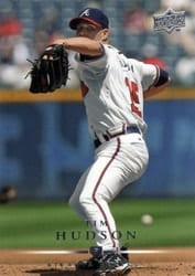 2008 Upper Deck Base Set Tim Hudson #41 card