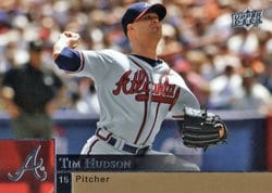 2009 Upper Deck Base Set Tim Hudson #27 card
