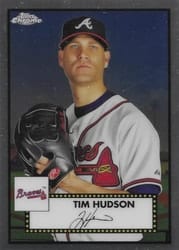 2021 Topps Chrome Platinum Anniversary Base Set Tim Hudson #559 card