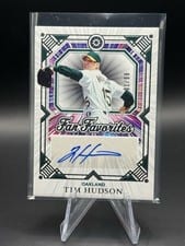 2025 Panini Boys of Summer Fan Favorite Signatures Tim Hudson #24 card