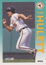 1992 Fleer Base Set Tim Hulett #11 card