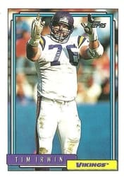1992 Topps Base Set Tim Irwin #39 card