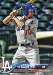 2018 Topps Base Set Tim Locastro #466 card