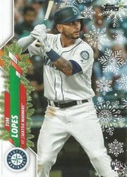 2020 Topps Holiday Base Set Tim Lopes #HW15 card