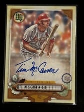 2022 Topps Gypsy Queen Autographs Tim McCarver #GQA-TM card