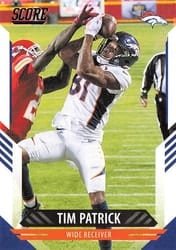 2021 Score Base Set Tim Patrick #220 card