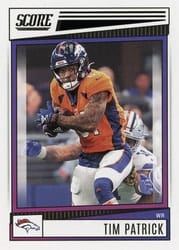 2022 Score Base Set Tim Patrick #76 card