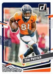 2023 Donruss Base Set Tim Patrick #89 card