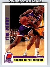 1992-93 Hoops Base Set Tim Perry #185 card