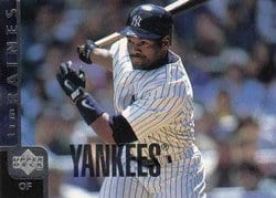 1998 Upper Deck Base Set Tim Raines #449 card