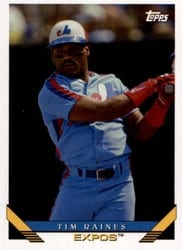2019 Topps Archives Base Set Tim Raines #220 card