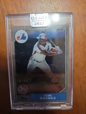 2022 Topps Clearly Authentic 1987 Topps Baseball Autographs Tim Raines #87TBA-TR card