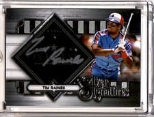 2022 Topps Five Star Silver Signatures Tim Raines #SS-TR card