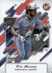 2025 Topps Pristine Base Set Tim Raines #143 card
