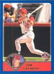 2003 Topps Base Set Tim Salmon #448 card