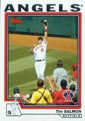 2004 Topps Base Set Tim Salmon #189 card