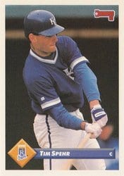 1993 Donruss Base Set Tim Spehr #15 card