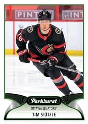 2021-22 Parkhurst Base Set Tim Stutzle #189 card