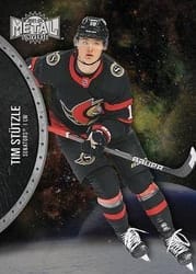 2021-22 SkyBox Metal Universe Base Set Tim Stutzle #39 card