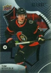 2021-22 Upper Deck Allure Base Set Tim Stutzle #80 card