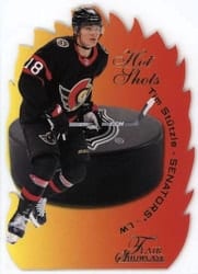 2022-23 SkyBox Metal Universe Hot Shots Tim Stutzle #20 OF 20 HS card