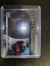 2023-24 Upper Deck Trilogy Crystallized Signatures Tim Stutzle #C-TS card