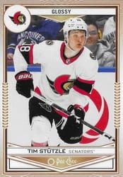 2024-25 Upper Deck O-Pee-Chee Glossy Tim Stutzle #OG-10 card