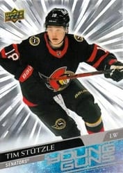 2024-25 Upper Deck Outburst Retro Young Guns Tim Stutzle #OR-5 card