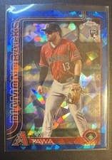 2025 Topps Chrome Update Sapphire Base Set Tim Tawa #USC104 card