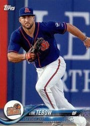 2018 Topps Pro Debut Base Set Tim Tebow #200 card