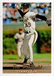 1993 Upper Deck Base Set Tim Wakefield #66 card