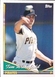 1994 Topps Base Set Tim Wakefield #669 card