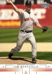 2002 Upper Deck Base Set Tim Wakefield #173 card