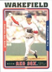 2005 Topps Base Set Tim Wakefield #74 card
