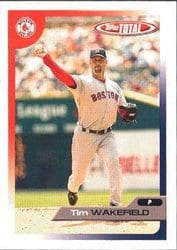 2005 Topps Total Base Set Tim Wakefield #188 card
