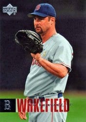 2006 Upper Deck Base Set Tim Wakefield #84 card