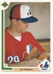 1991 Upper Deck Base Set Tim Wallach #235 card