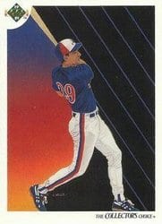 1991 Upper Deck Base Set Tim Wallach #96 card