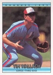 1992 Donruss Base Set Tim Wallach #34 card