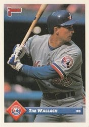 1993 Donruss Base Set Tim Wallach #36 card