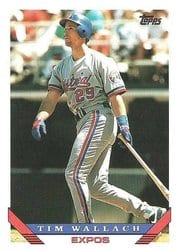 1993 Topps Base Set Tim Wallach #570 card