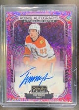 2025-26 O-Pee-Chee Platinum Rookie Autographs Tim Washe #R-TW card