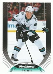 2020-21 Parkhurst Base Set Timo Meier #217 card