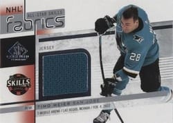 2022-23 SP Game Used 2022 NHL All-Star Game Jersey Timo Meier #AS-39 card