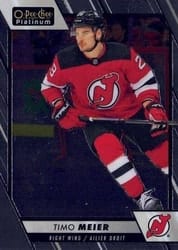 2023-24 O-Pee-Chee Platinum Base Set Timo Meier #75 card